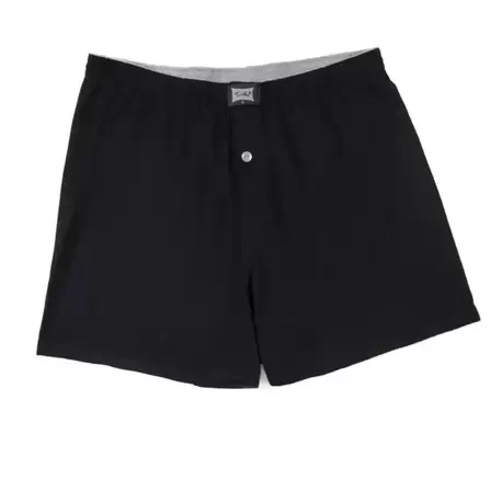 Tutku Erkek Penye Düz Boxer – Siyah | 6’lı %100 Pamuk Konfor Seti