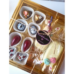 karışık butik çikolata ve cakepops