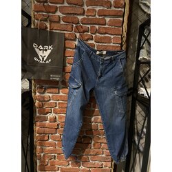 Erkek Açık Mavi Kargo Cepli Denim