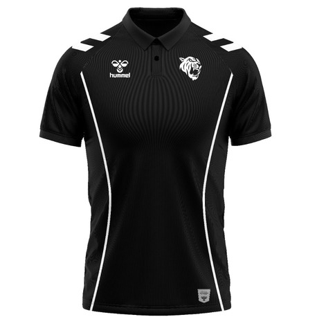 Dark Passage x Hummel Target Polo Yaka T-Shirt Siyah