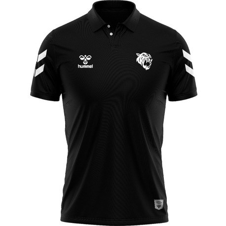Dark Passage x Hummel Armin Polo Yaka T-Shirt Siyah
