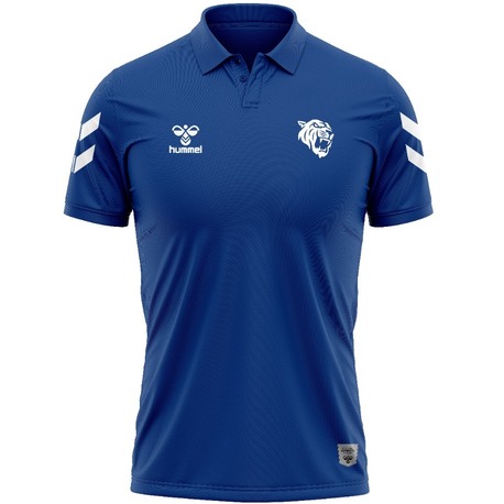 Dark Passage x Hummel Armin Polo Yaka T-Shirt Saks Mavi