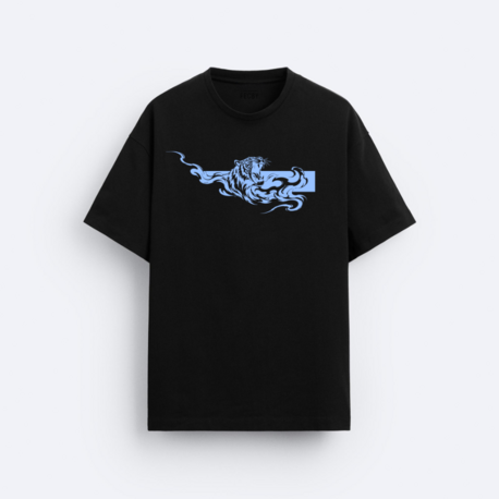 Dark Passage SOUL of Tiger T-Shirt Siyah