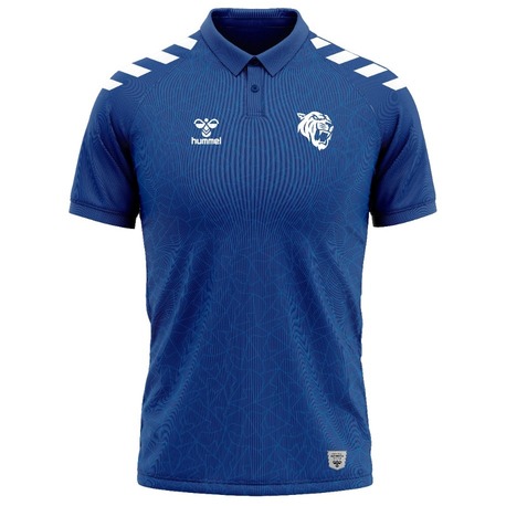 Dark Passage x Hummel Dream Polo Yaka T-Shirt Saks Mavi