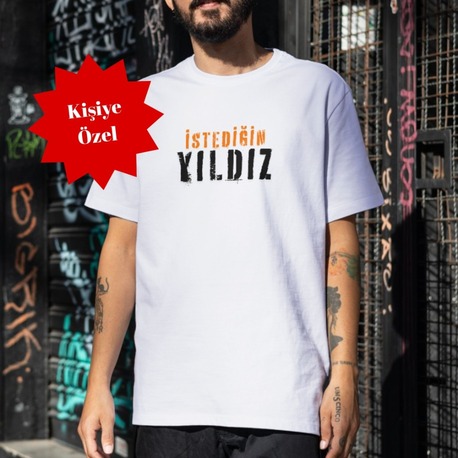 Kişiye Özel X Star Regular T-Shirt