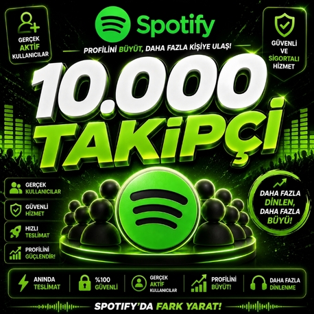 Spotify 10.000 Takipçi 