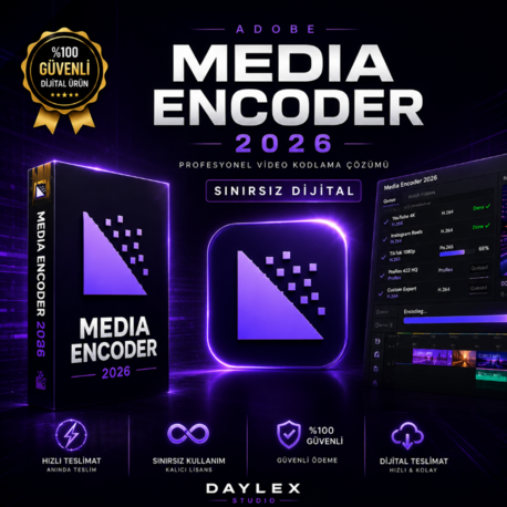 Adobe Media Encoder 2026 Pro Sınırsız