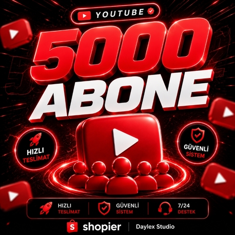 Youtube 5000 Abone 