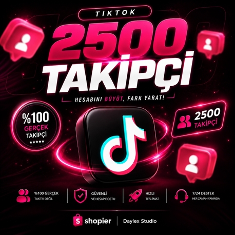 Tiktok 2500 Takipçi