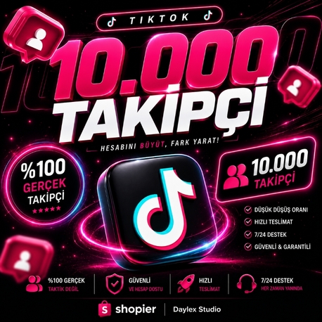 Tiktok 10.000 Takipçi