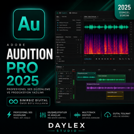 Adobe Audition 2025 Sınırsız
