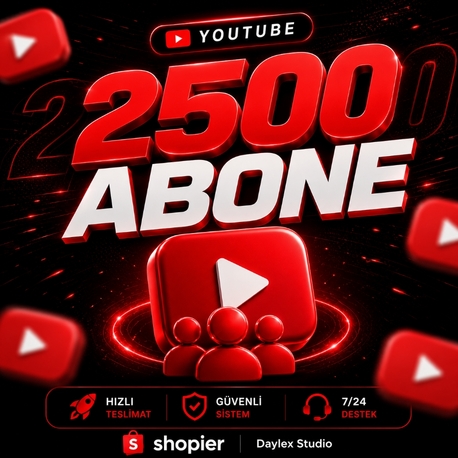 Youtube 2500 Abone 