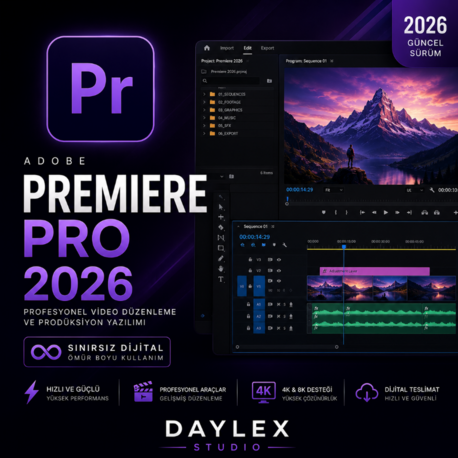 Adobe Premiere Pro 2026 Sınırsız