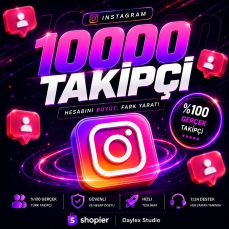 İnstagram 10.000 Takipçi