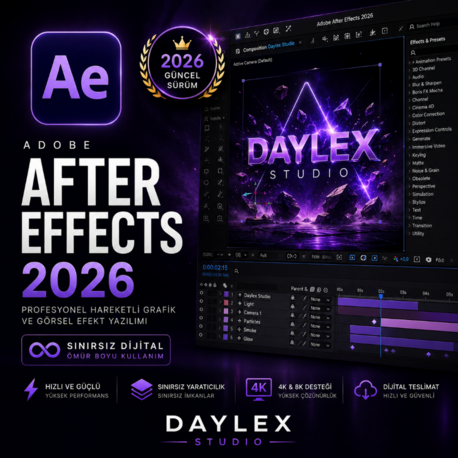 Adobe After Effects 2026 Sınırsız