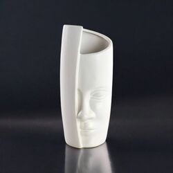 Mystic Face Dekoratif Vazo – Modern Sanat Dokunuşu ile Eşsiz Tasarım