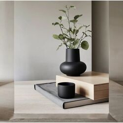 Noir Luxe Seramik Dekoratif Vazo