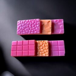 3' Lü Çikolata Model 3' Lü Set 105 Gram Lüks El Yapımı Soya Wax Melts Buhurdanlık Mumu