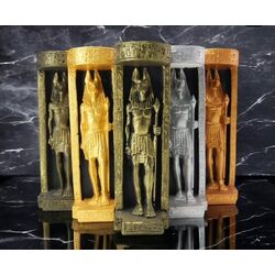 Antik Mısır Serisi - Firavun Tütsülük & Tealight Mumluk