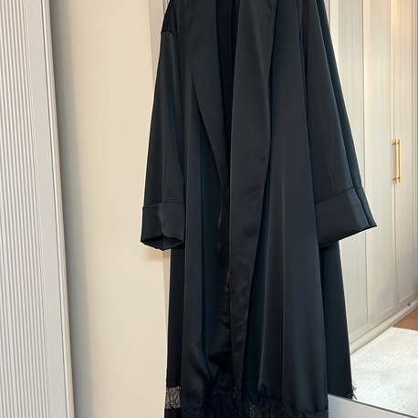 Zara Saten kumaş abaya