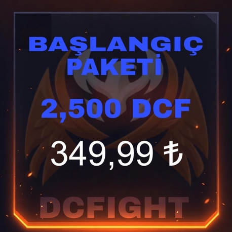 2.500 DCF - BAŞLANGIÇ PAKETİ