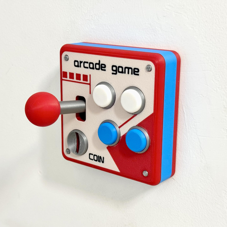 Arcade Temalı Işık Anahtarı Kapağı