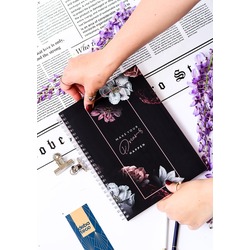 Spiralli Defter – Çizgili Çizgisiz Defter - 100 Yaprak – Metal Telli Defter – Renkli Defter