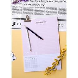 Memopad – A4 To Do List - Günlük Yapılacaklar Defteri - Hedefler Defteri – Bloknot