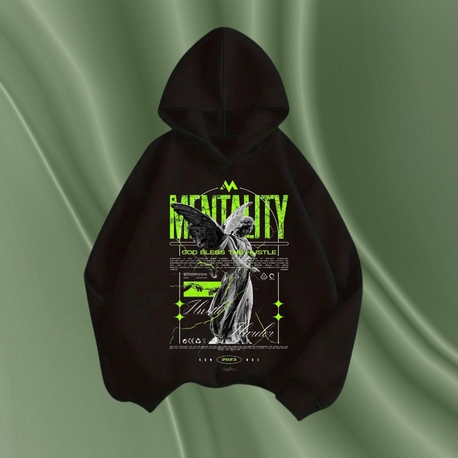 INFINITY-Unisex Premium Siyah Sweatshirt 
