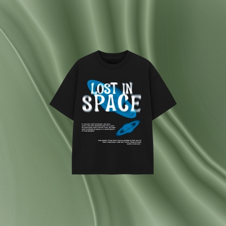 LOST IN SPACE-Unisex Premium Tişört 