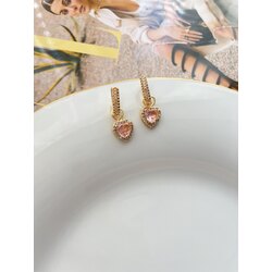 Pandora Pink Love Küpe 