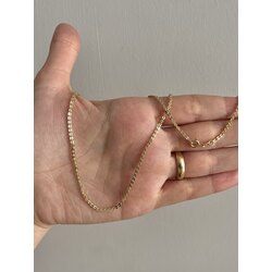 Xuping 14K İç içe Geçmiş Halka Zincir