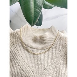 14K Xuping Burgu Zincir (45cm)