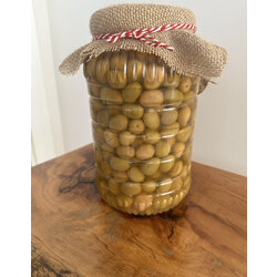 2 KG YEŞİL KIRMA ZEYTİN