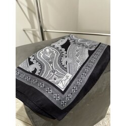 Etnik desen soft şal siyah