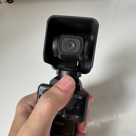 DJI Osmo Pocket 3 Lens Güneşliği – Parlama Önleyici Hood