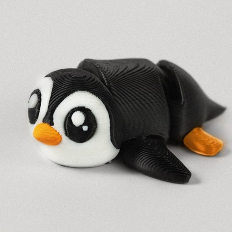 Yalnız Penguen Flexi Anahtarlık
