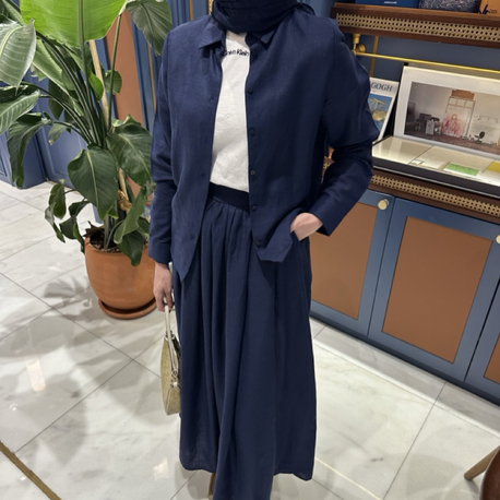 Basic Keten Takım Lacivert 