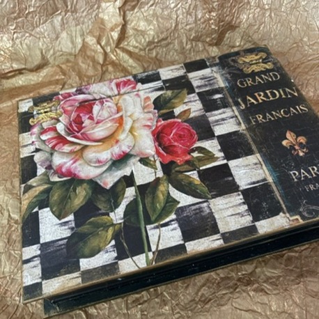 ahşap kitap kutu dekoratif kutu 