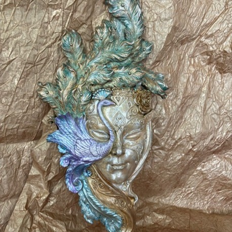  polyester venedik karnaval mask  