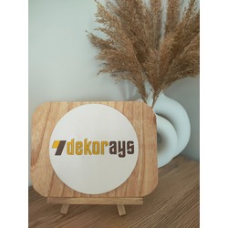 Logo Tasarım Ahşap Tablo (Büyük Boy)