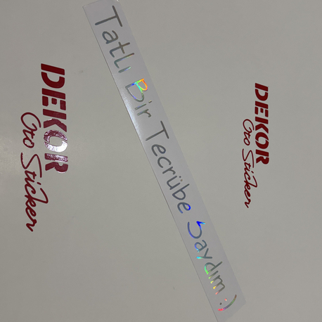 Tatlı Bir Tecrübe Saydım :)