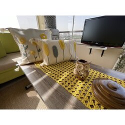 Başak kırlent ve runner set
