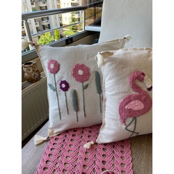 Filamingo kırlent runner set
