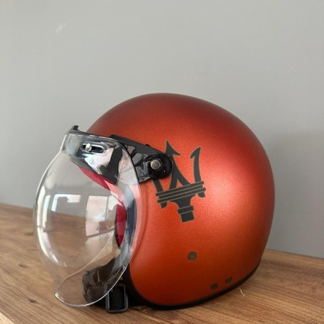 RETRO YARIM KASK TURUNCU