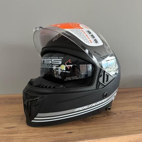 MOLIXING İÇİNDEN VİZÖRLÜ KASK MAT SİYAH