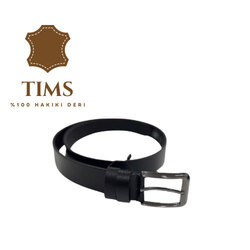 TİMS 3 cm Hakiki Deri Erkek Kemer