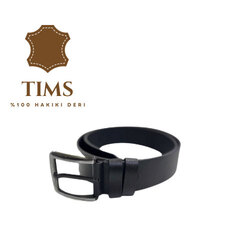 TİMS 4cm Hakiki Deri Erkek Kemer