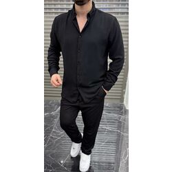 AEROBİN KUMAŞ TİRİL GÖMLEK