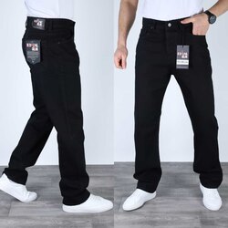Siyah baggy kot pantolon